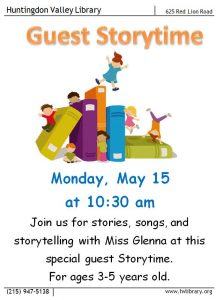 May 15 storytime