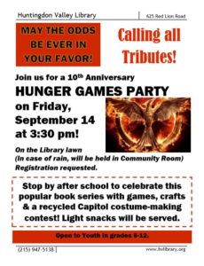 Hunger Games Party