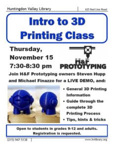 3D Printing Class