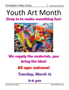 Youth Art Month Craft