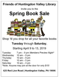 2019 April Book sale