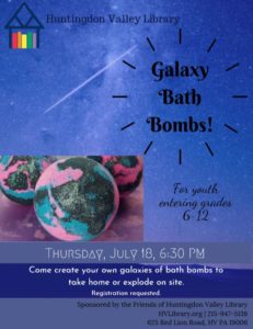 Bath Bombs flyer 2019