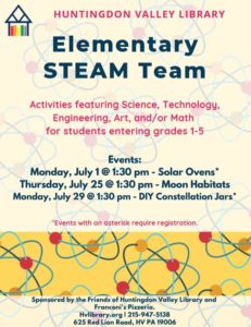 Elementary STEAM Team Summer 2019