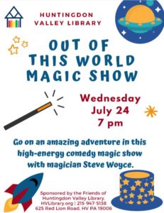 Out of This World Magic Show 7-24-19