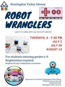 Robot Wranglers summer 2019