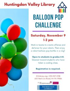 Balloon Pop Challenge 11-9-19