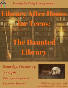 Haunted LIbrary 10-19-19
