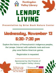 Lenape Living 11-13-19