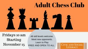 Chess Club adult 11.2019