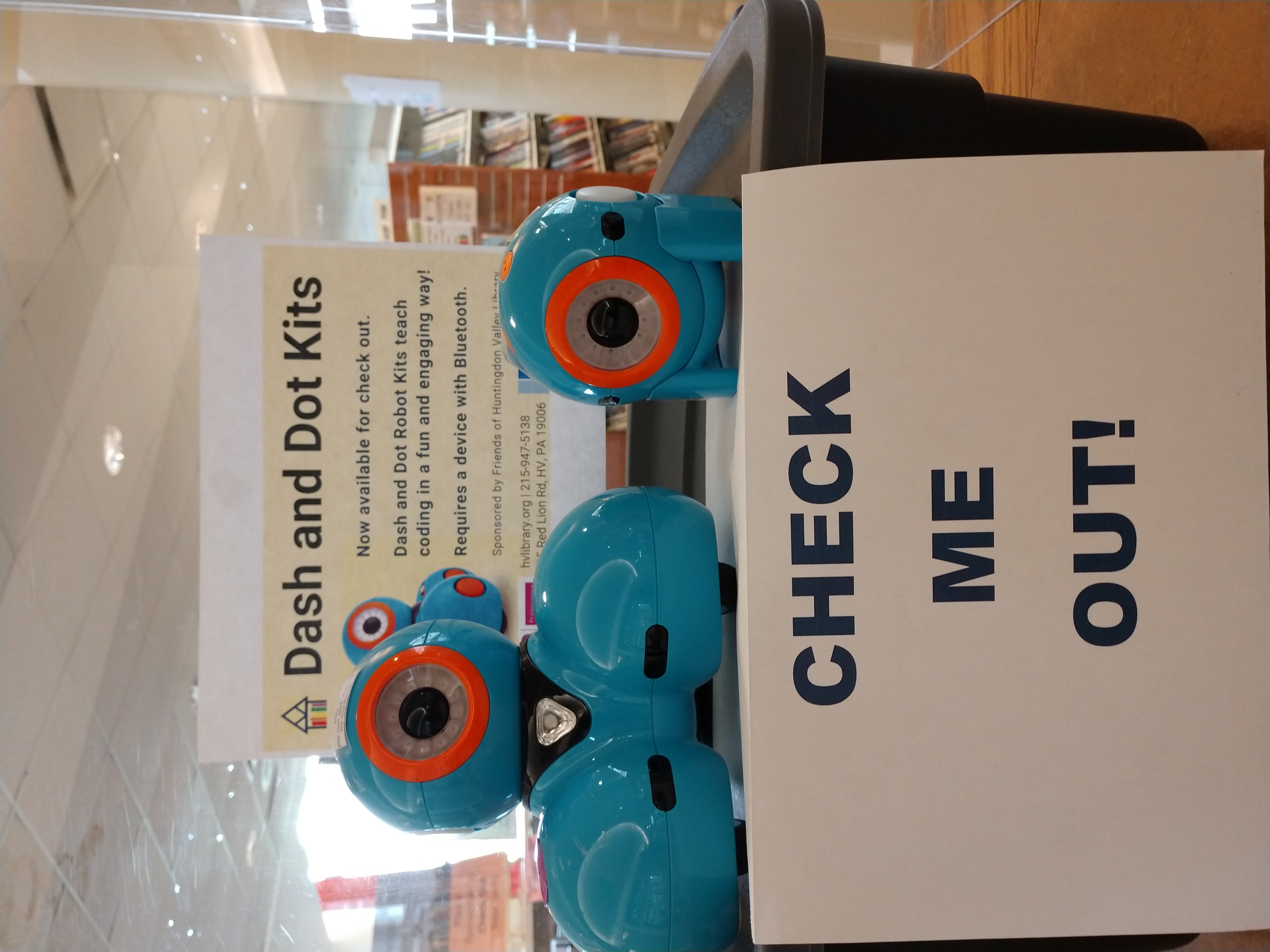 Dash and Dot Robots Available for Check-Out – Huntingdon Valley Library