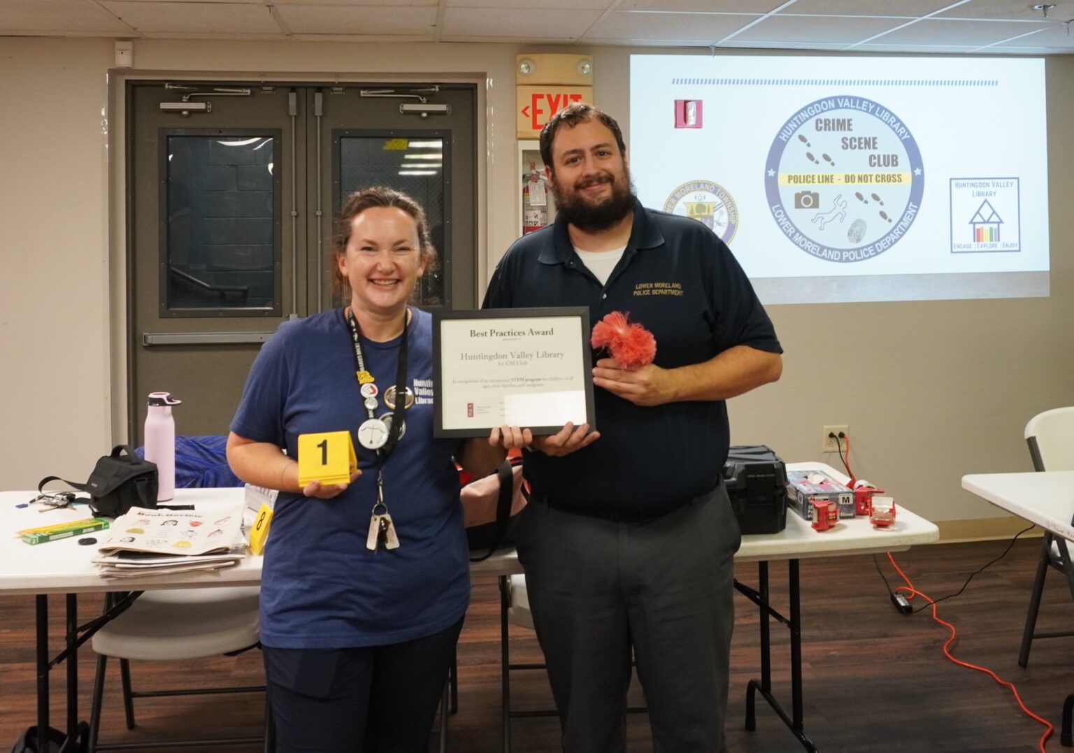 Huntingdon Valley Library Wins STEM Award from PA Library Association